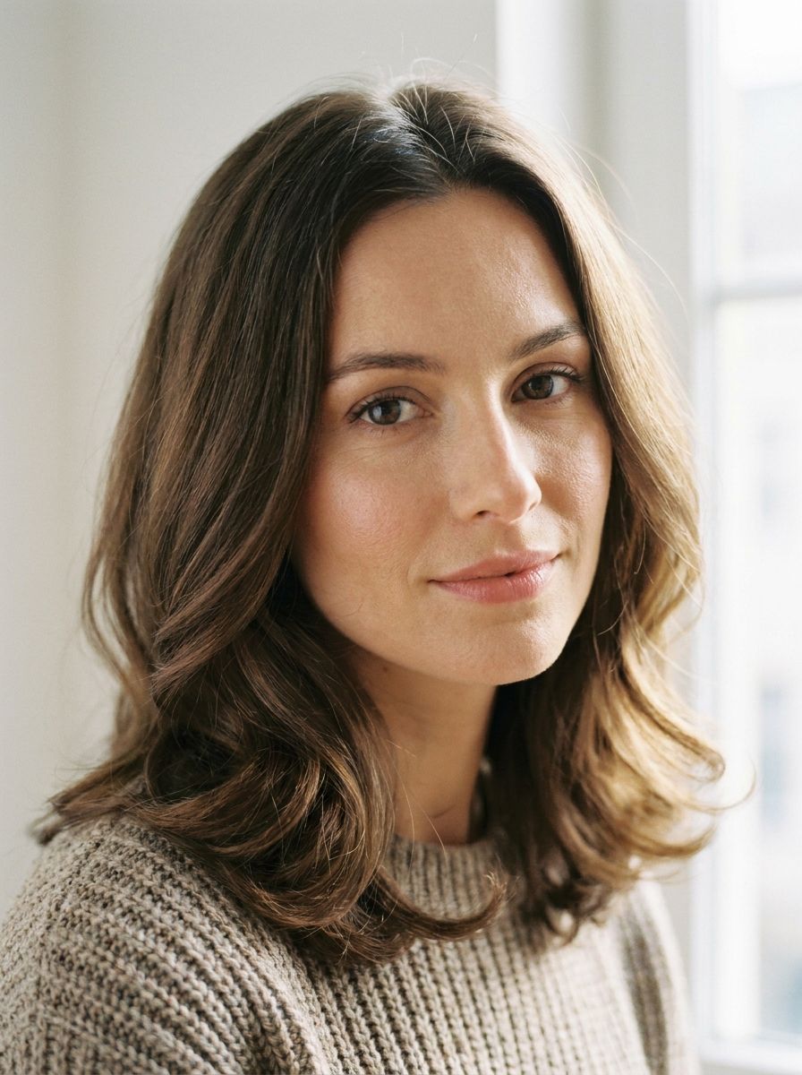 Flipped Waves für mittellange Haare - Frisuren mit Lockenstab
